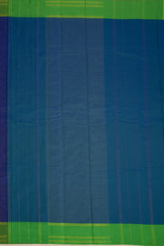 Blue Art Silk Kanjivaram Saree With Checks Design 10076337