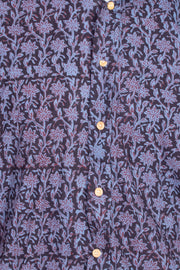 Black Bagh Printed Half Sleeve Men's Cotton Shirt 10075453