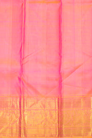 Forest Green Pure Zari Korvai Kanjivaram Silk Saree 10062638