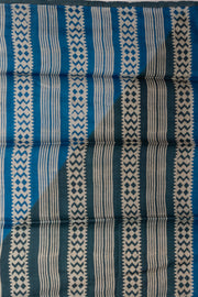 Beige Printed Tussar Silk Saree 10076294