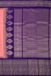 Pink Gadwal Kuttu Silk Saree 10075413