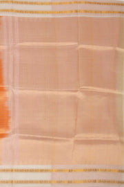 Orange Gadwal Kuttu Silk Saree 10075423