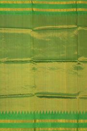 Orange Gadwal Kuttu Silk Saree 10075424