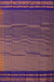 Red Gadwal Kuttu Silk Saree 10075433