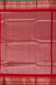 Blue Gadwal Kuttu Silk Saree 10075443