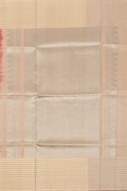 Red Gadwal Kuttu Silk Saree 10075444