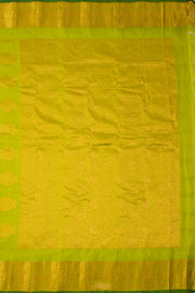 Grey Gadwal Kuttu Silk Saree 10076201