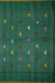 Red Gadwal Kuttu Silk Saree 10076205