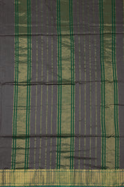 Brown Maheshwari Silk Cotton Saree 10075250