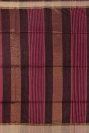 Red Maheshwari Silk Cotton Saree 10075252