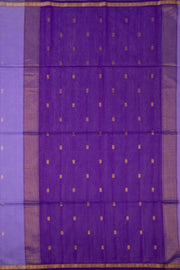 Lavender Maheshwari Silk Cotton Saree 10075255