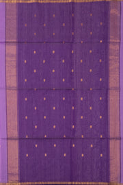 Violet Maheshwari Silk Cotton Saree 10075257