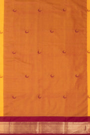 Yellow Handloom Chandrakon Paithani Silk Saree 10073627