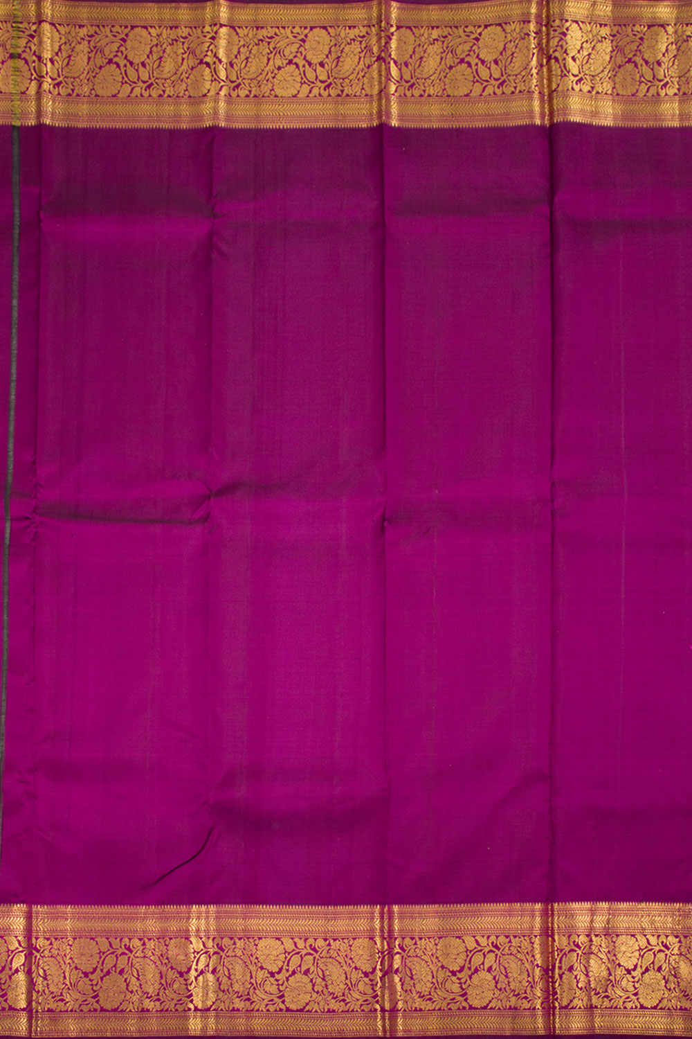 Rosy Pink Pure Zari Kanjivaram Silk Saree 10062338
