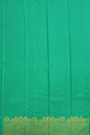 Honey Flower Violet Handloom Kanjivaram Silk Saree 10062459