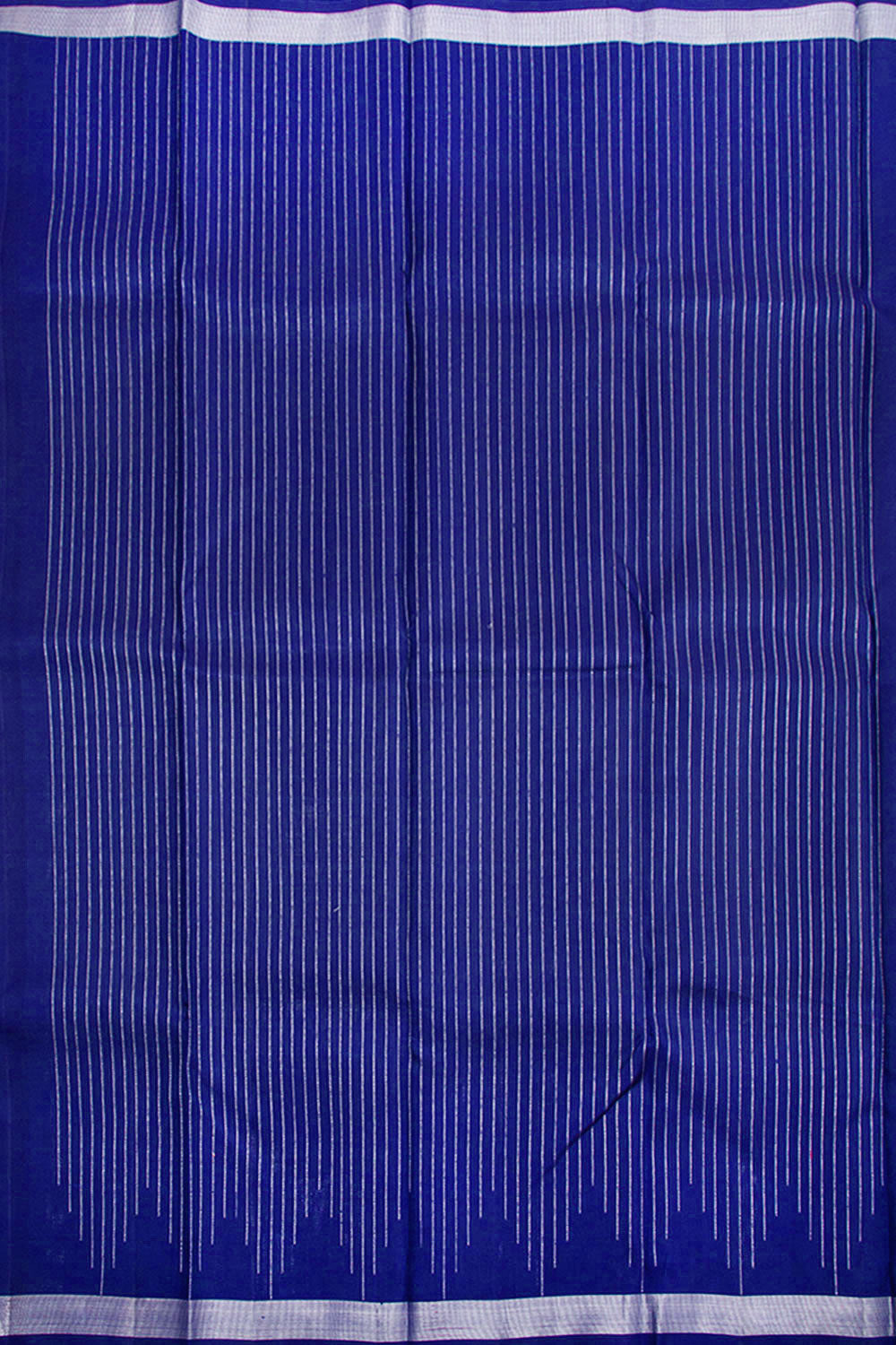 Sapphire Blue Pure Zari Kanjivaram Silk Saree 10062465