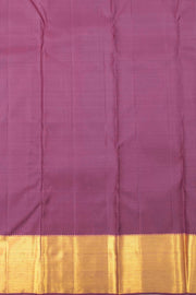 Turkish Rose Pure Zari Bridal Kanjivaram Silk Saree 10063060