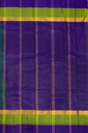 Green Kanjivaram Pure Silk Saree with Contrast Pallu 10072942