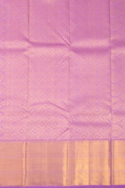Lavender Handloom Kanjivaram Pure Silk Saree 10073818