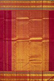 Maroon Pure Zari Kanjivaram Saree 10074768