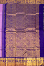 Violet Pure Zari Kanjivaram Saree 10074769