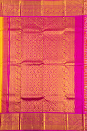 Yellow Pure Zari Kanjivaram Saree 10074772
