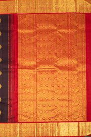 Brown Pure Zari Kanjivaram Saree 10074778