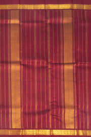 Purple Kanjivaram Pure Silk Saree with Contrast Pallu  10074783