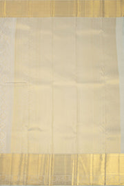 Grey Handloom Kanjivaram Pure Silk Saree 10074787