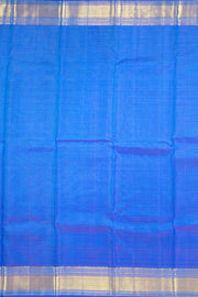 Ocean Blue Bridal Kanjivaram Silk Saree 10075534