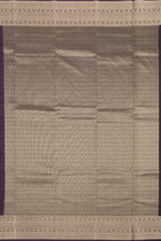 Hazelnut Brown Kanjivaram Vegan Silk Saree 10075590