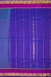  Dell Blue Kanjivaram Silk Saree 10075604