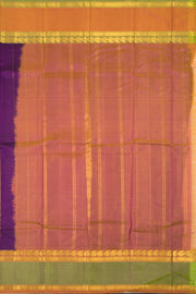 Deep Purple Kanjivaram Silk Saree 10075606