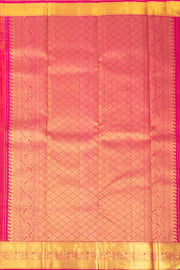 Radical Red Kanjivaram Silk Saree with Checks Design 10075639