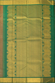 Fanta Orange Korvai Kanjivaram Silk Saree 10075651