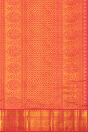Russian Violet Korvai Kanjivaram Silk Saree 10075663