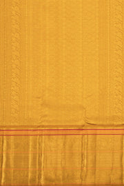 Cadet Gray Korvai Kanjivaram Silk Saree 10075667