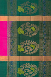 Pink Kanjivaram Pure Silk Saree 10076086