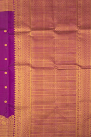 Purple Kanjivaram Pure Silk Saree 10076116