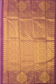 Purple Kanjivaram Pure Silk Saree 10076121