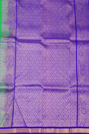 Green Light Weight Kanchipuram Pure Silk Saree 10072858