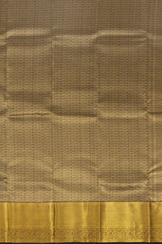 Green Kanjivaram Pure Silk Saree with Contrast Pallu 10074828