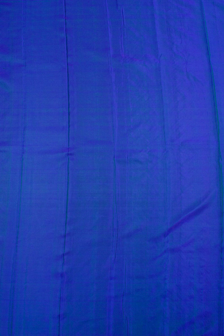 Yale Blue Handloom Kanjivaram Soft Silk Saree 10062446