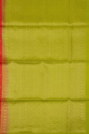 Red Handloom Kanjivaram Soft Silk Saree 10073920