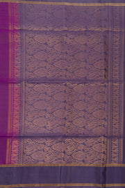 Purple Handloom Kanjivaram Soft Silk Saree 10073934