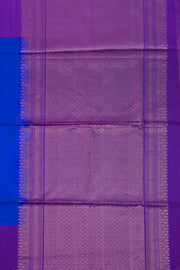 Blue Handloom Kanjivaram Soft Silk Saree with Contrast Pallu 10074807