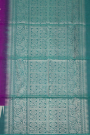 Purple Handloom Kanjivaram Soft Silk Saree 10074818