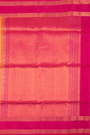 Yellow Handloom Kanjivaram Soft Silk Saree 10075690