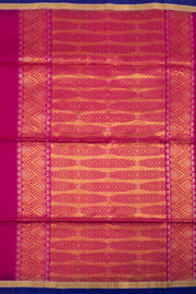 Magenta Handloom Kanjivaram Soft Silk Saree 10075691