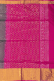 Green Handloom Kanjivaram Soft Silk Saree 10076142